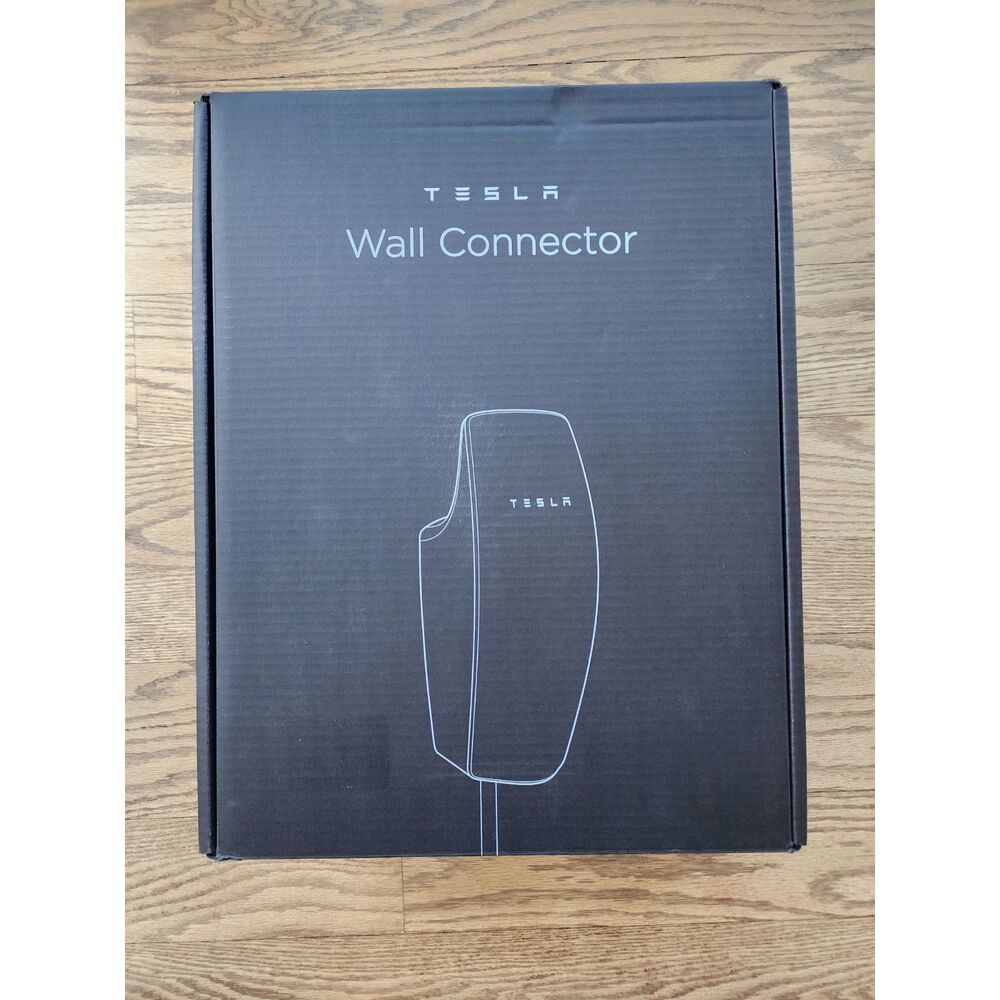 Tesla Wall Connector EMPTY Package Box Approx. 15.125" x 19" x 5.125" GUC
